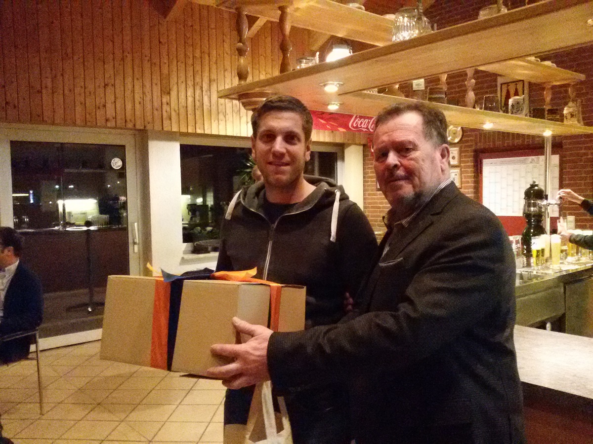 Von links nach rechts: Andre Probst, Ulrich Mangeng